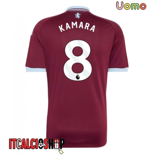 Aston Villa Boubacar Kamara #8 Prima Maglia 2026-27 Manica Corta